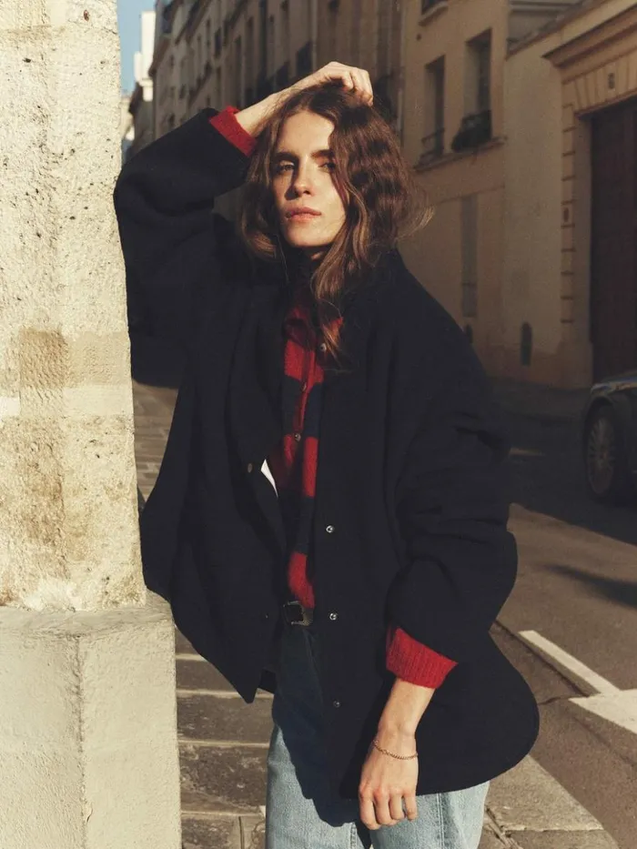Women Sweaters and Jackets Xirena Dark Navy Reeva Jacket