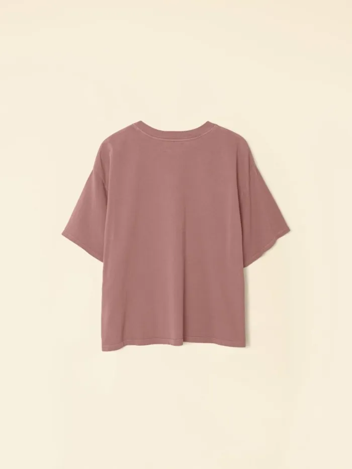 Women Sweats and Tees Xirena Dark Rose Palmer Tee