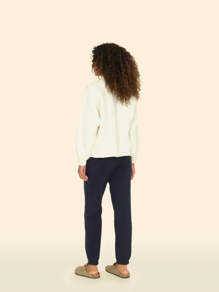 Women Sweats and Tees Xirena Navy Davis Sweatpant