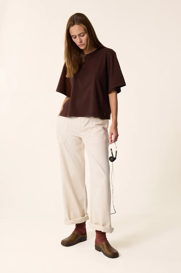Women TShirt Jerry Ours TShirt Coton Marron Des Petits Hauts TShirts and Sweatshirts