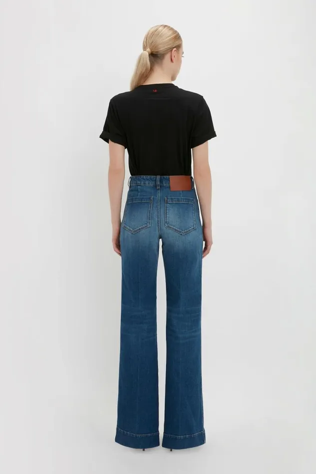 Women TShirts and Sweatshirts Victoria Beckham PARIS STREETS ARE MY RUNWAY Tshirt In Black