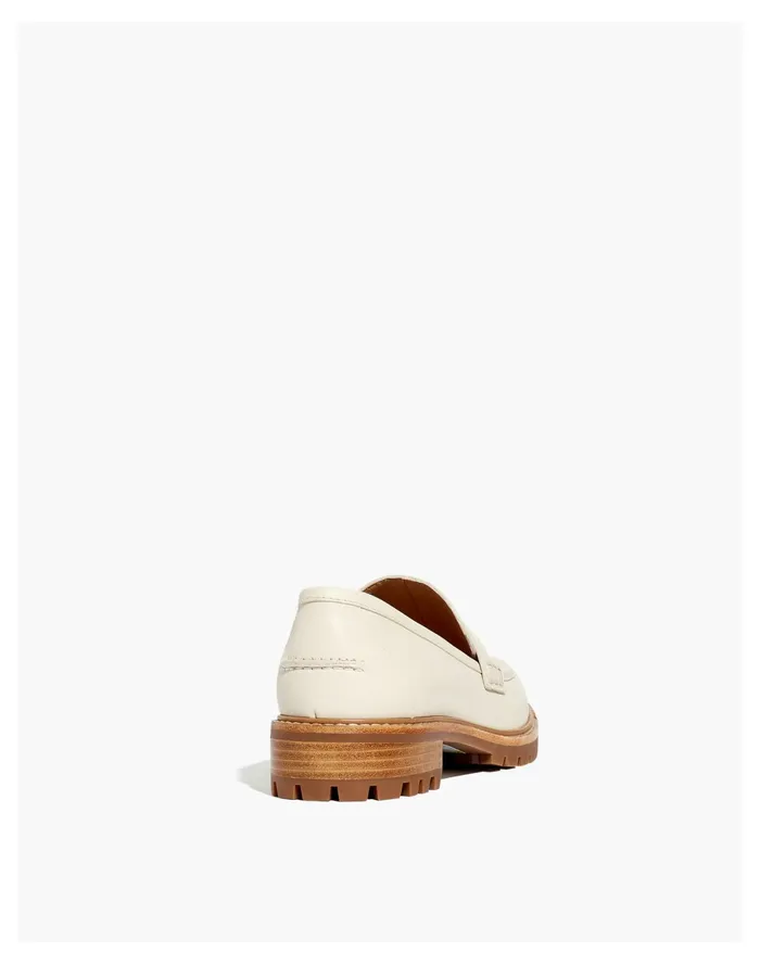 Women The Corinne Lugsole Loafer Pale Oyster Madewell Flats Women The Corinne Lugsole Loafer Pale Oyster Madewell Flats