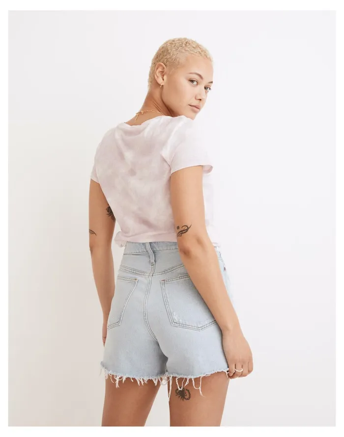 Women The Curvy Momjean Short In Flintwood Wash Flintwood Wash Madewell Shorts Women The Curvy Momjean Short In Flintwood Wash Flintwood Wash Madewell Shorts
