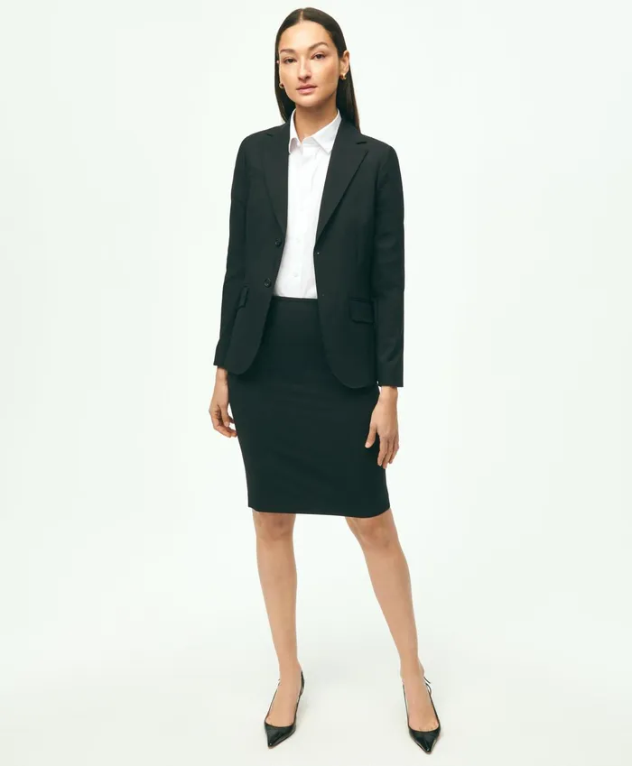 Women The Essential Brooks Brothers Stretch Wool Pencil Skirt Black Brooks Brothers Pants and Skirts Women The Essential Brooks Brothers Stretch Wool Pencil Skirt Black Brooks Brothers Pants and Skirts
