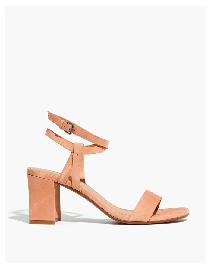 Women The Loli Ankle Strap Sandal In Suede Ground Clay Madewell Sandals Women The Loli Ankle Strap Sandal In Suede Ground Clay Madewell Sandals