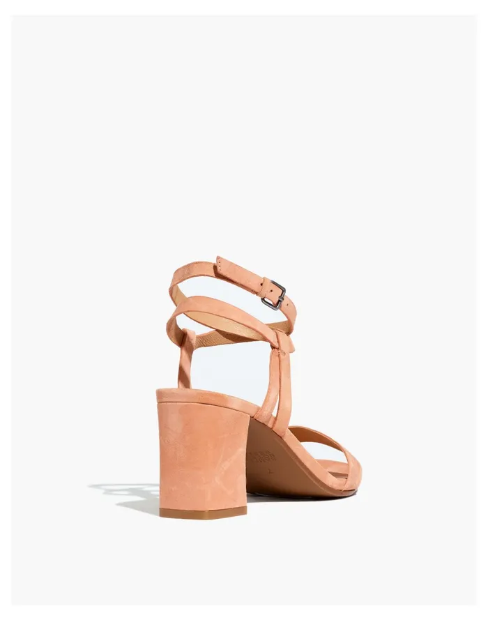 Women The Loli Ankle Strap Sandal In Suede Ground Clay Madewell Sandals Women The Loli Ankle Strap Sandal In Suede Ground Clay Madewell Sandals