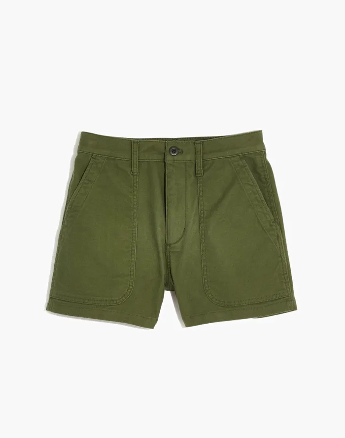 Women The Perfect Vintage Military Short Palm Tree Madewell Shorts Women The Perfect Vintage Military Short Palm Tree Madewell Shorts