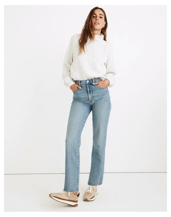 Women The Perfect Vintage Straight Jean In Hoye Wash Hoye Wash Madewell Jeans