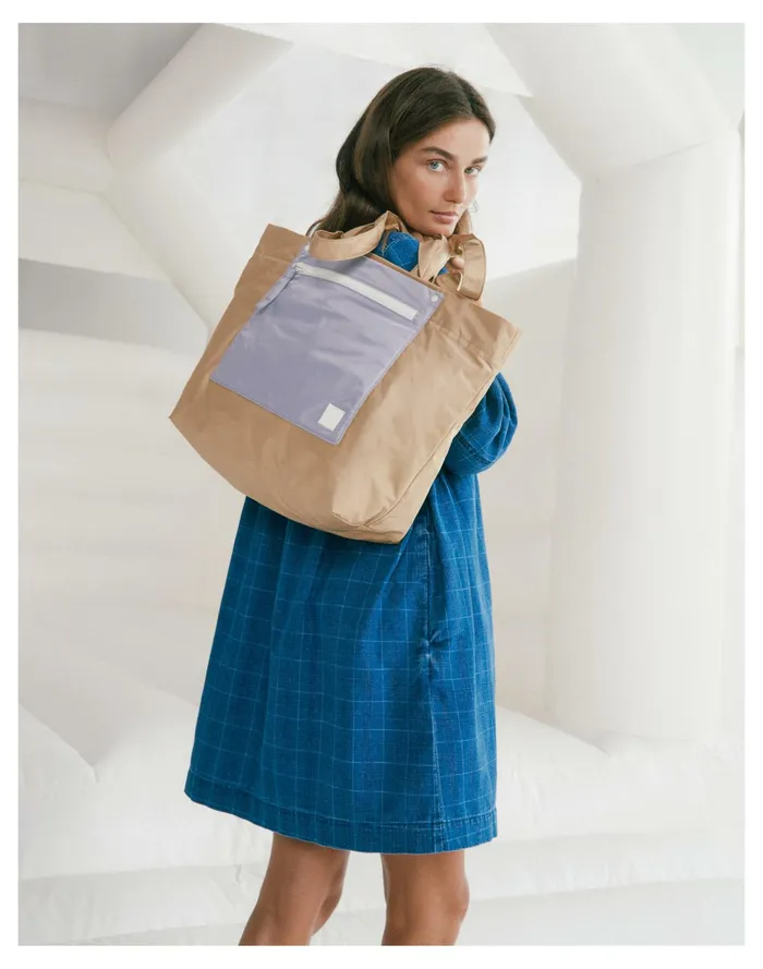 Women The Resourced Tote Bag In Colorblock Earthen Sand Multi Madewell Luggage and Travel Women The Resourced Tote Bag In Colorblock Earthen Sand Multi Madewell Luggage and Travel