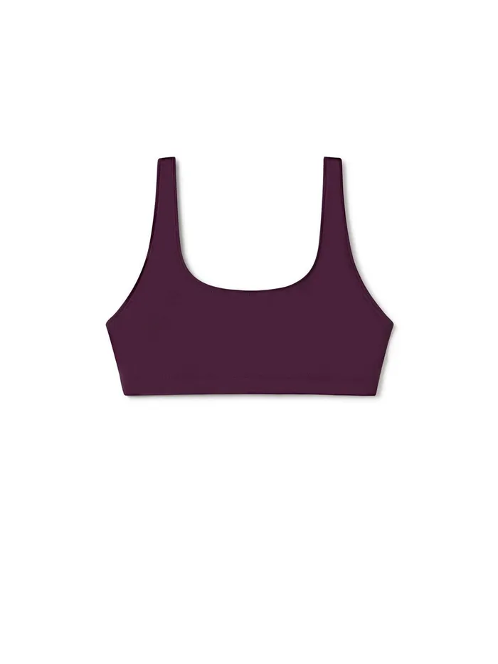 Women Tops Women 8211 Kassia Top 8211 Grape TWOTHIRDS Activewear