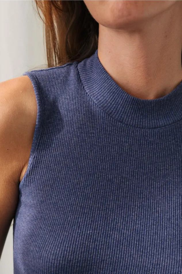 Women Tops Women 8211 Tavili 8211 Mazarine Blue TWOTHIRDS Tops