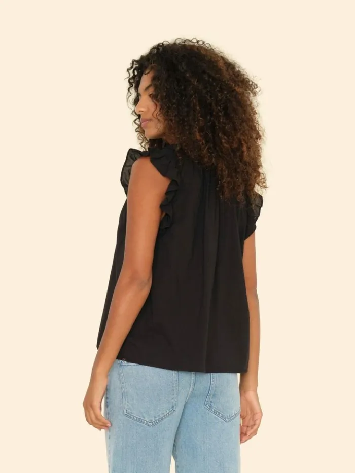 Women Tops Xirena Black Bex Top