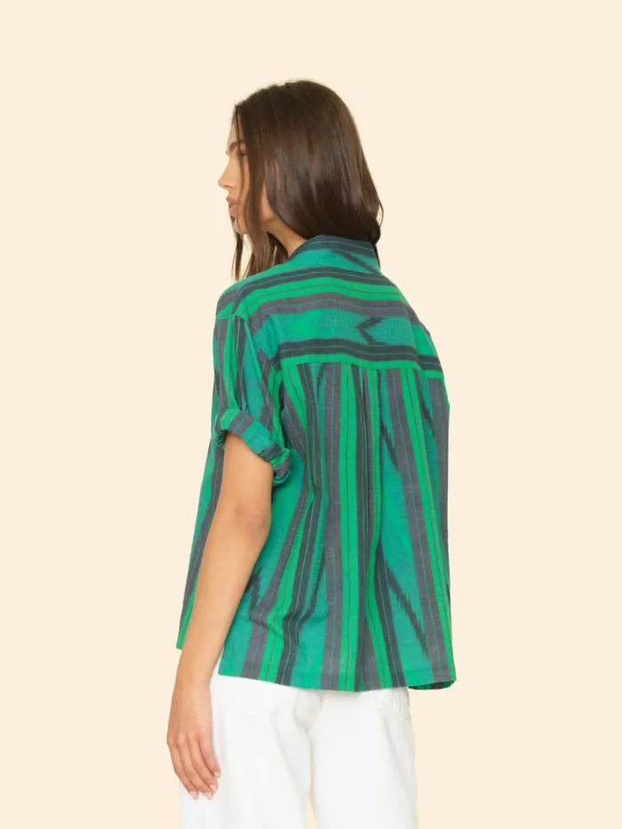Women Tops Xirena Green Woods Avery Top