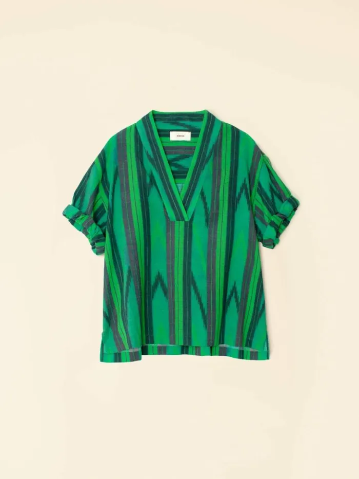 Women Tops Xirena Green Woods Avery Top