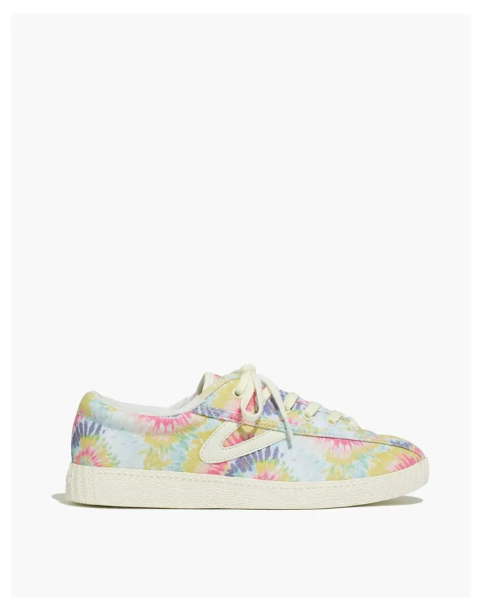 Women Tretorn Nylite Plus Sneakers In Tie Dye Print Pastel Multi Madewell Sneakers Women Tretorn Nylite Plus Sneakers In Tie Dye Print Pastel Multi Madewell Sneakers