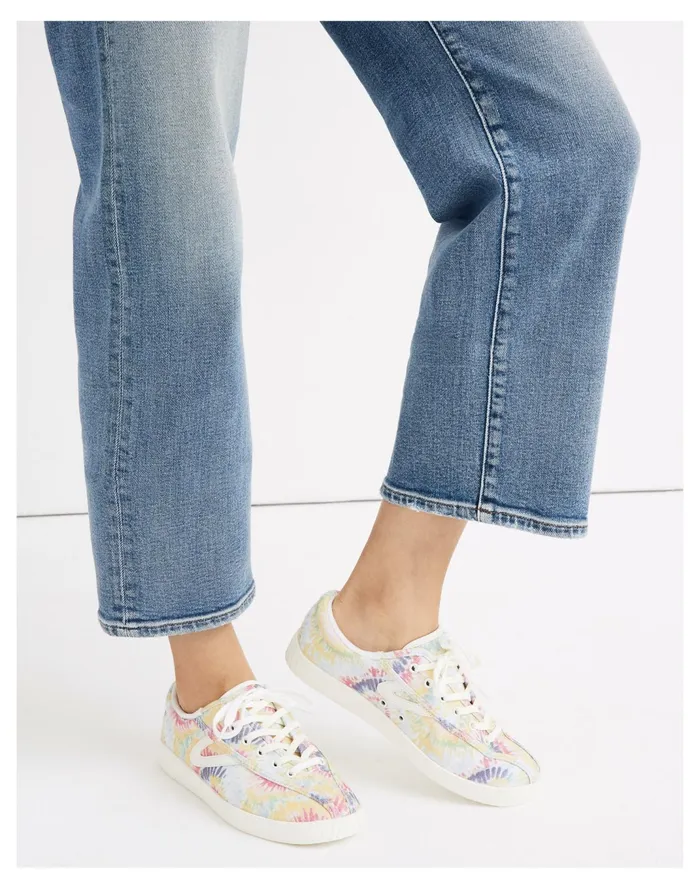 Women Tretorn Nylite Plus Sneakers In Tie Dye Print Pastel Multi Madewell Sneakers Women Tretorn Nylite Plus Sneakers In Tie Dye Print Pastel Multi Madewell Sneakers