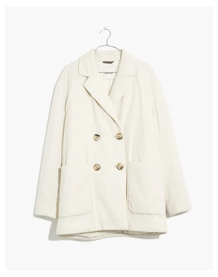 Women Undyed Padded Jacket Natural Undyed Madewell Jackets Women Undyed Padded Jacket Natural Undyed Madewell Jackets