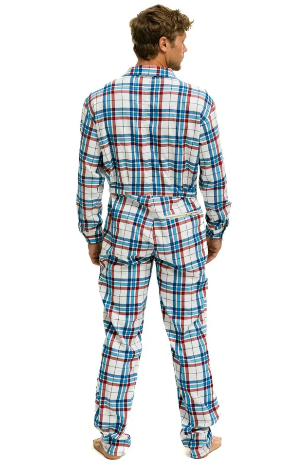 Women UNISEX PLAID FLIGHT SUIT 8211 MONTAUK PLAID Aviator Nation Outerwear Women UNISEX PLAID FLIGHT SUIT 8211 MONTAUK PLAID Aviator Nation Outerwear