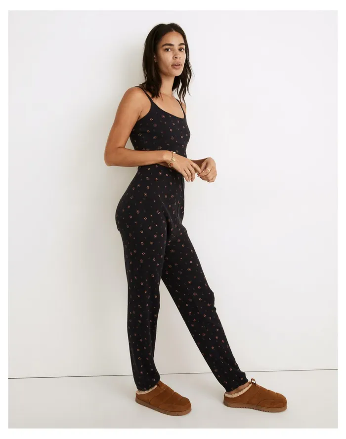 Women Waffle Knit Pajama Sweatpants In Bandana Floral Night Vision Madewell Pajamas Women Waffle Knit Pajama Sweatpants In Bandana Floral Night Vision Madewell Pajamas