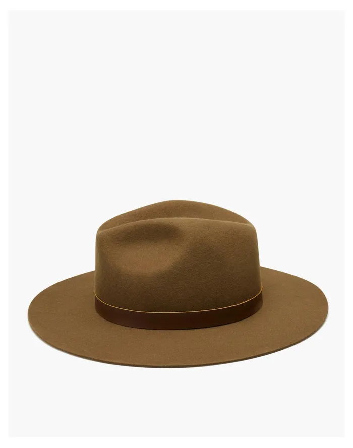 Women WYETH Wool Lux Hat Olive Madewell Hats Women WYETH Wool Lux Hat Olive Madewell Hats