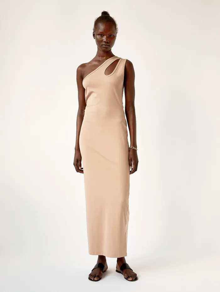 Women Wynn Hamlyn 8211 Tear Drop Jersey Dress In Nude The UNDONE Dresses