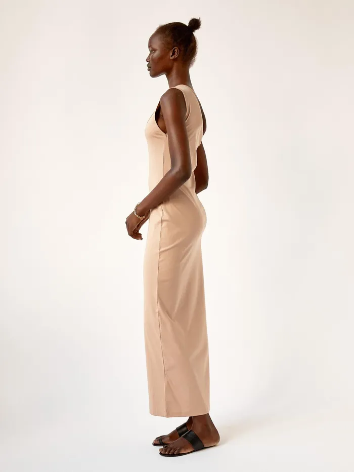 Women Wynn Hamlyn 8211 Tear Drop Jersey Dress In Nude The UNDONE Dresses
