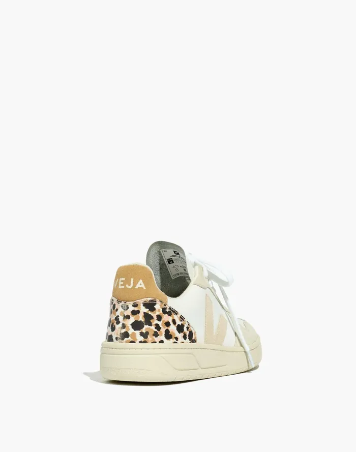 Women X Veja V 10 Sneakers In Animal Print Leather Whitesableleopard Madewell Sneakers Women X Veja V 10 Sneakers In Animal Print Leather Whitesableleopard Madewell Sneakers
