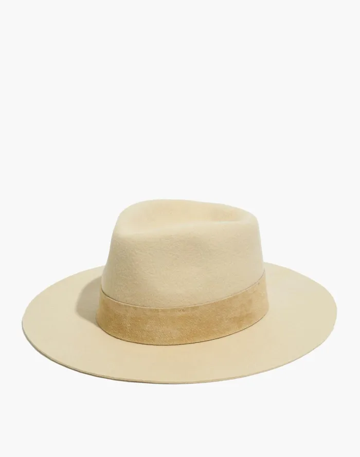 Women X WYETH Dylan Rancher Hat Light Taupe Madewell Hats