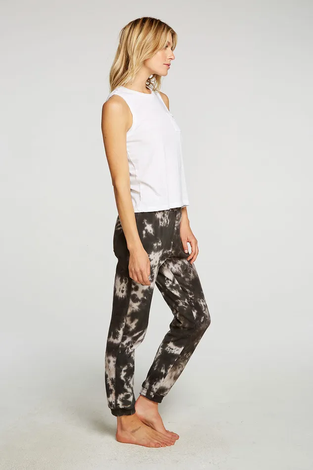 Womens Chaser Brand Cotton Fleece Easy Jogger Bottoms