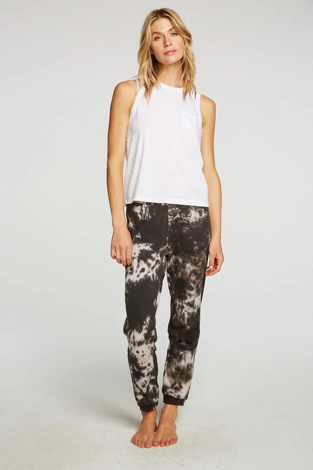 Womens Chaser Brand Cotton Fleece Easy Jogger Bottoms