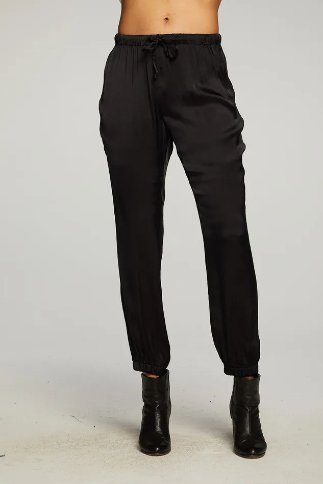 Womens Loungewear Chaser Brand Stretch Silky Basics Relaxed Jogger