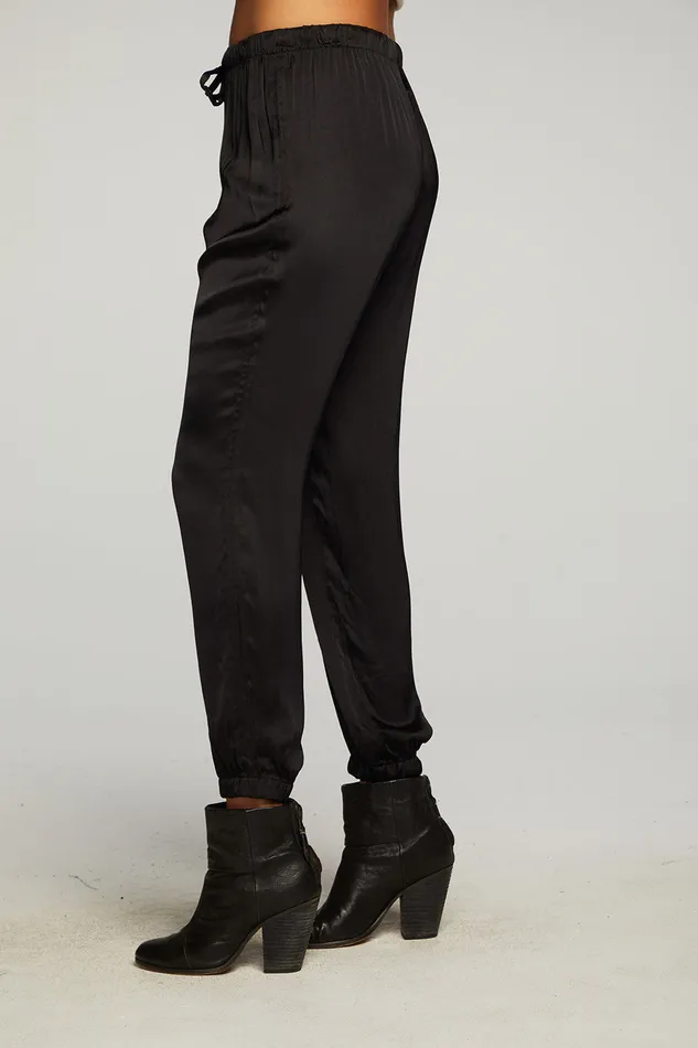 Womens Loungewear Chaser Brand Stretch Silky Basics Relaxed Jogger